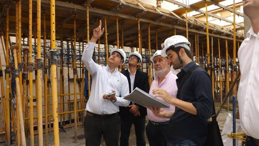 Las obras del centro cultural la Gota de Navalmoral &quot;cumplen las previsiones&quot;