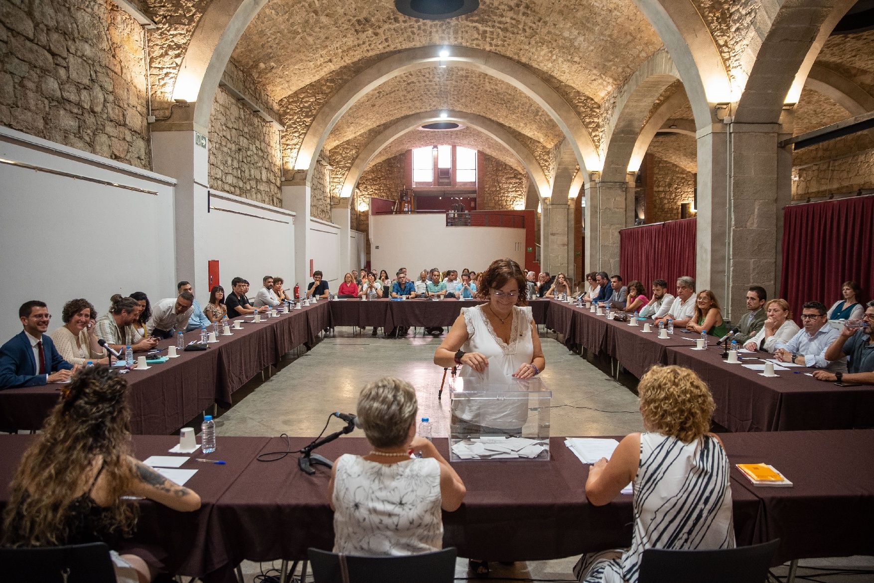 Totes les imatges de la constitució del Consell Comarcal del Bages