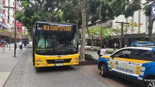 Una guagua atropella a una mujer de 74 años en Mesa y López