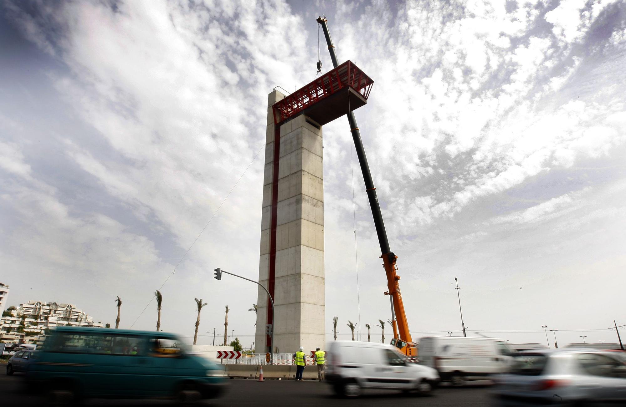 Torre Miramar: el millonario mirador que acabó en el abandono