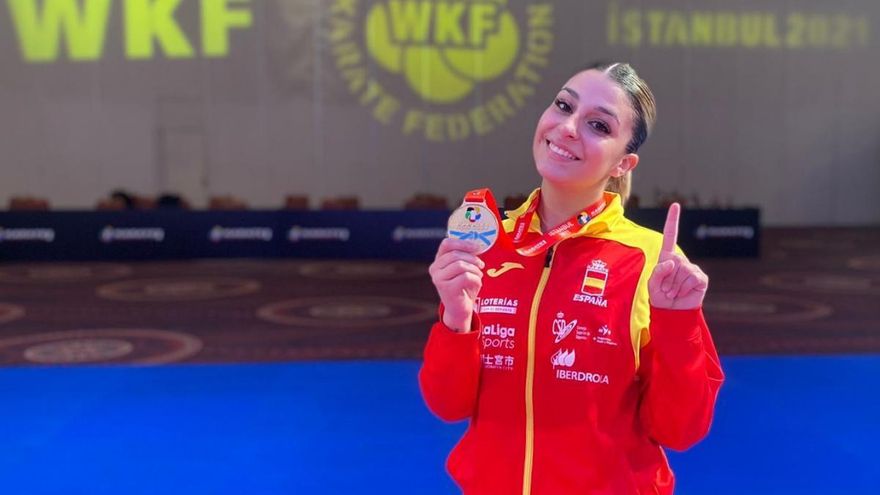 Oro para la extremeña Marta García con el equipo nacional