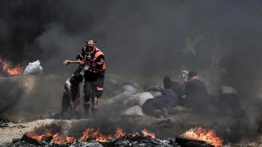 El Ejército israelí mata a tres palestinos y hiere a más de 600 en nuevas protestas en Gaza