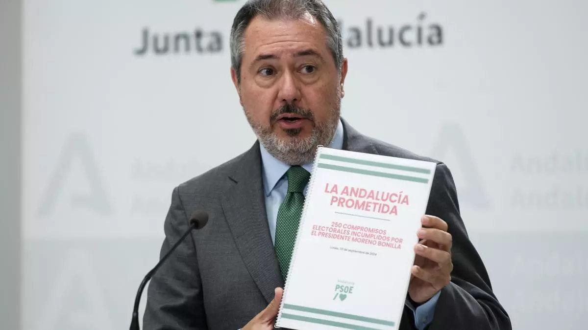 El secretario general del PSOE-A, Juan Espadas, en una imagen de archivo.