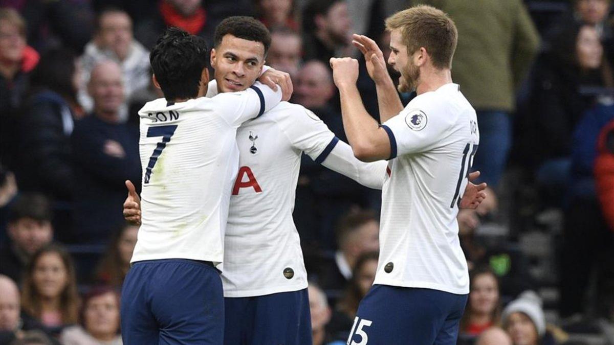 Dele Alli anotó un doblete en el triunfo 'spur'