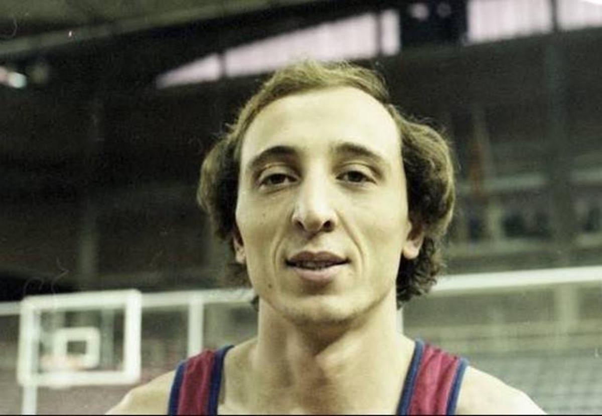 Juan Domingo de la Cruz, en una imagen poco después de fichar por el FC Barcelona.