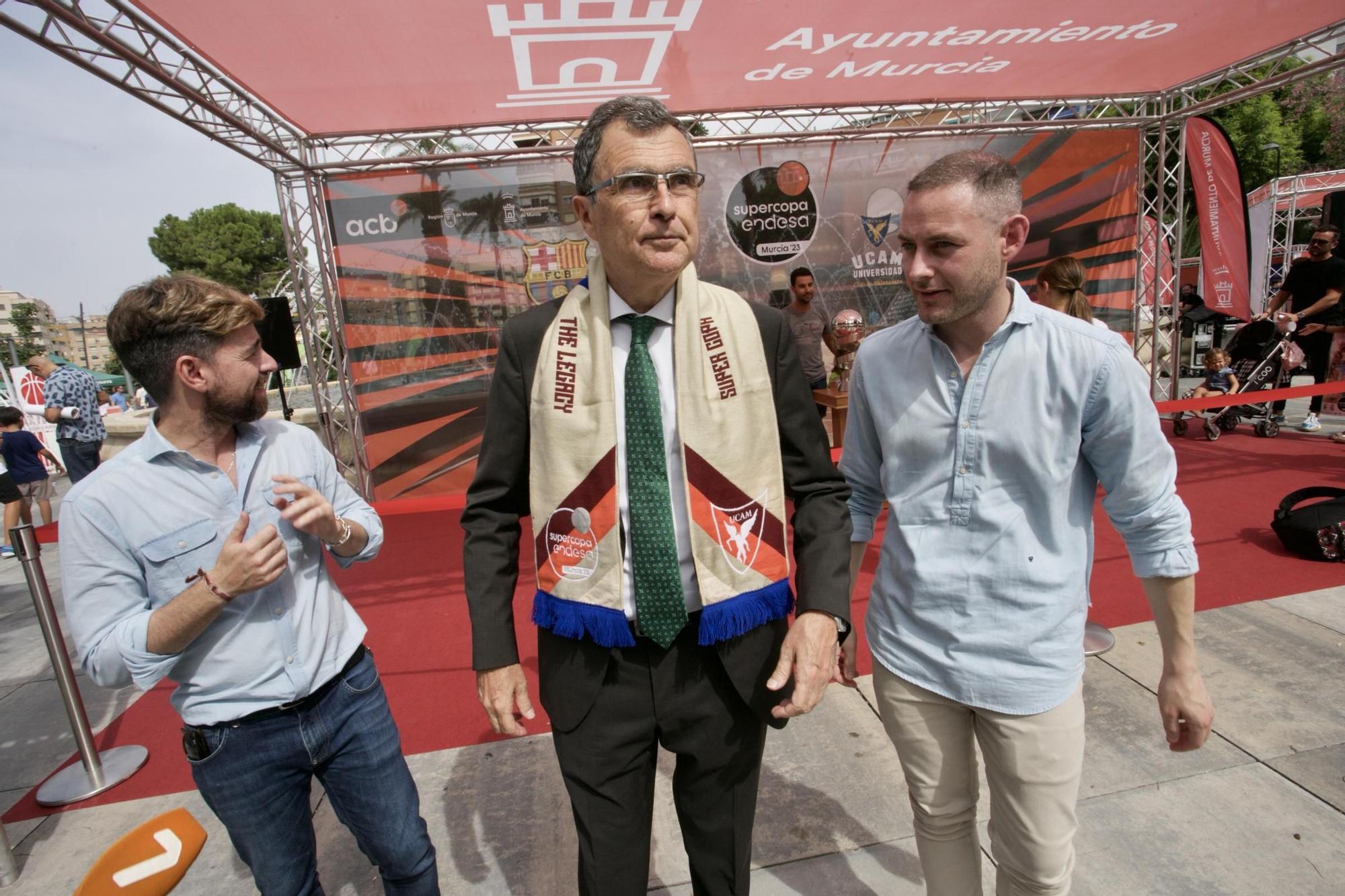 Fan Zone de la Supercopa en la Redonda de Murcia