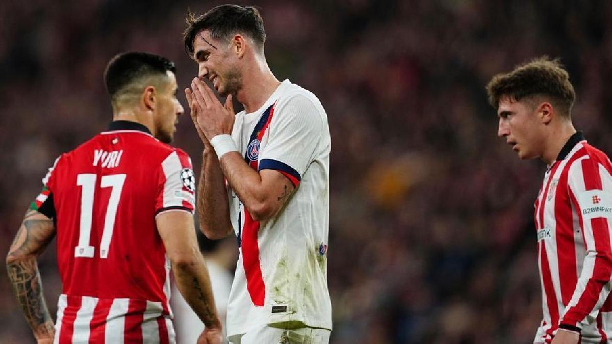El PSG empató con el Athletic Club (0-0) en la pasada fecha de la Champions League