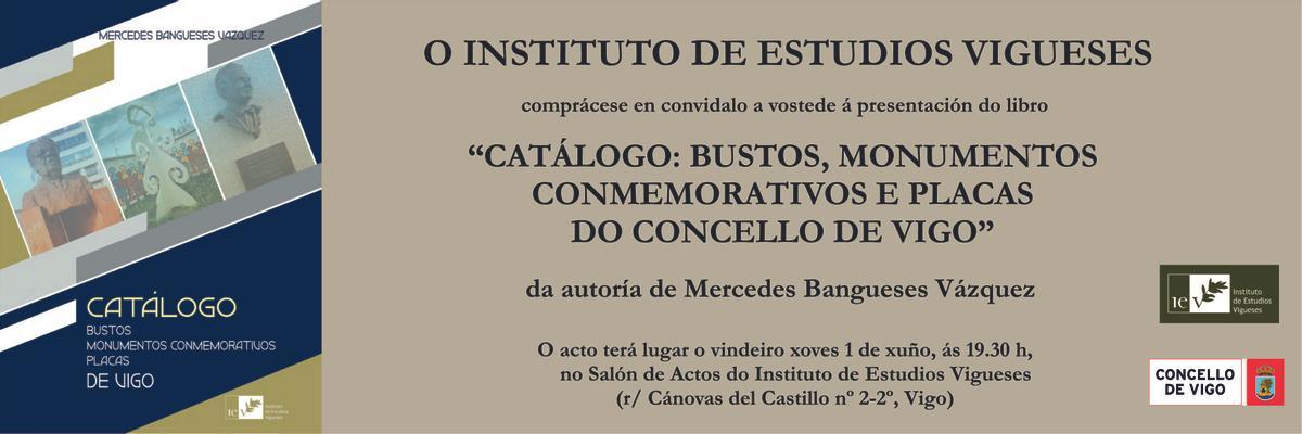 El Instituto de Estudios Vigueses organiza la presentación.