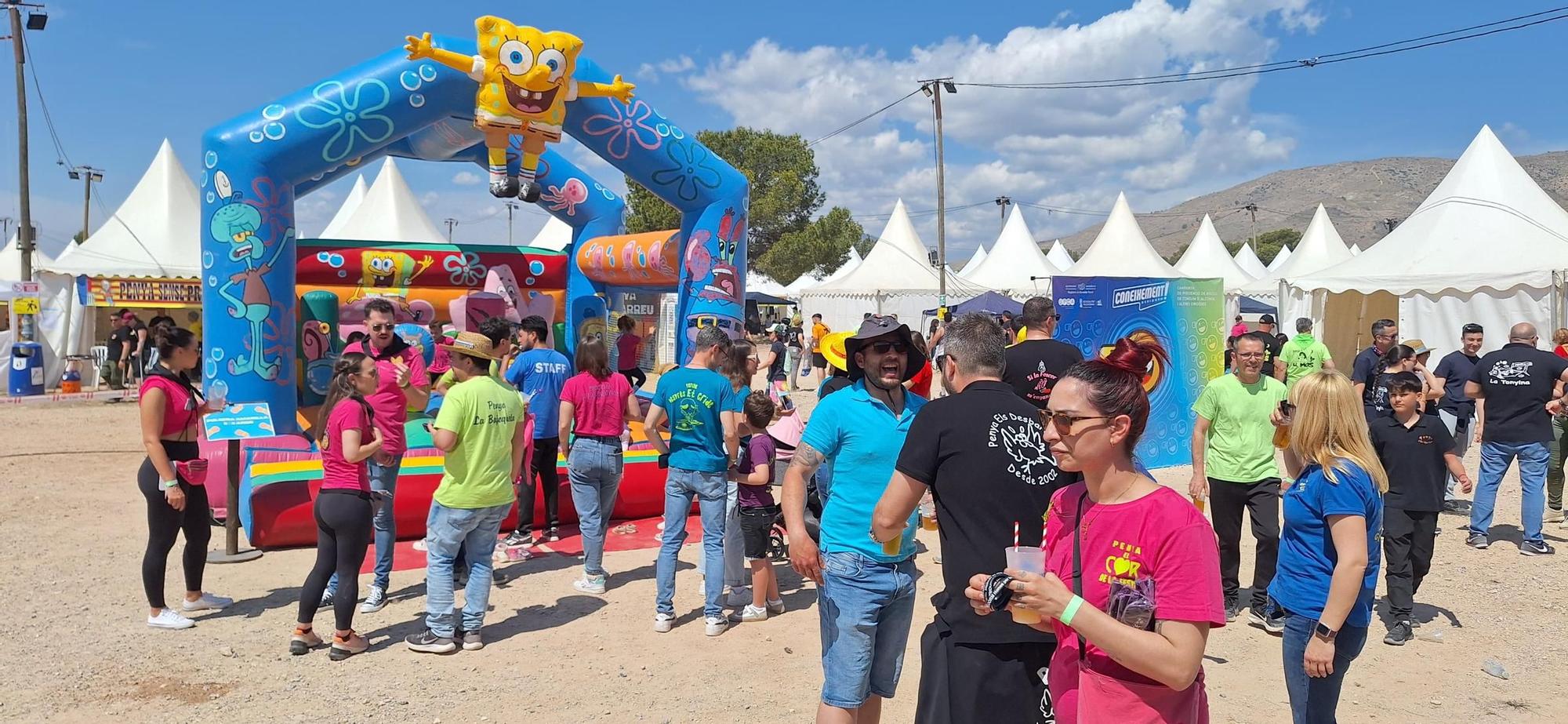 La Acampada de Penyes de Benidorm, en imágenes