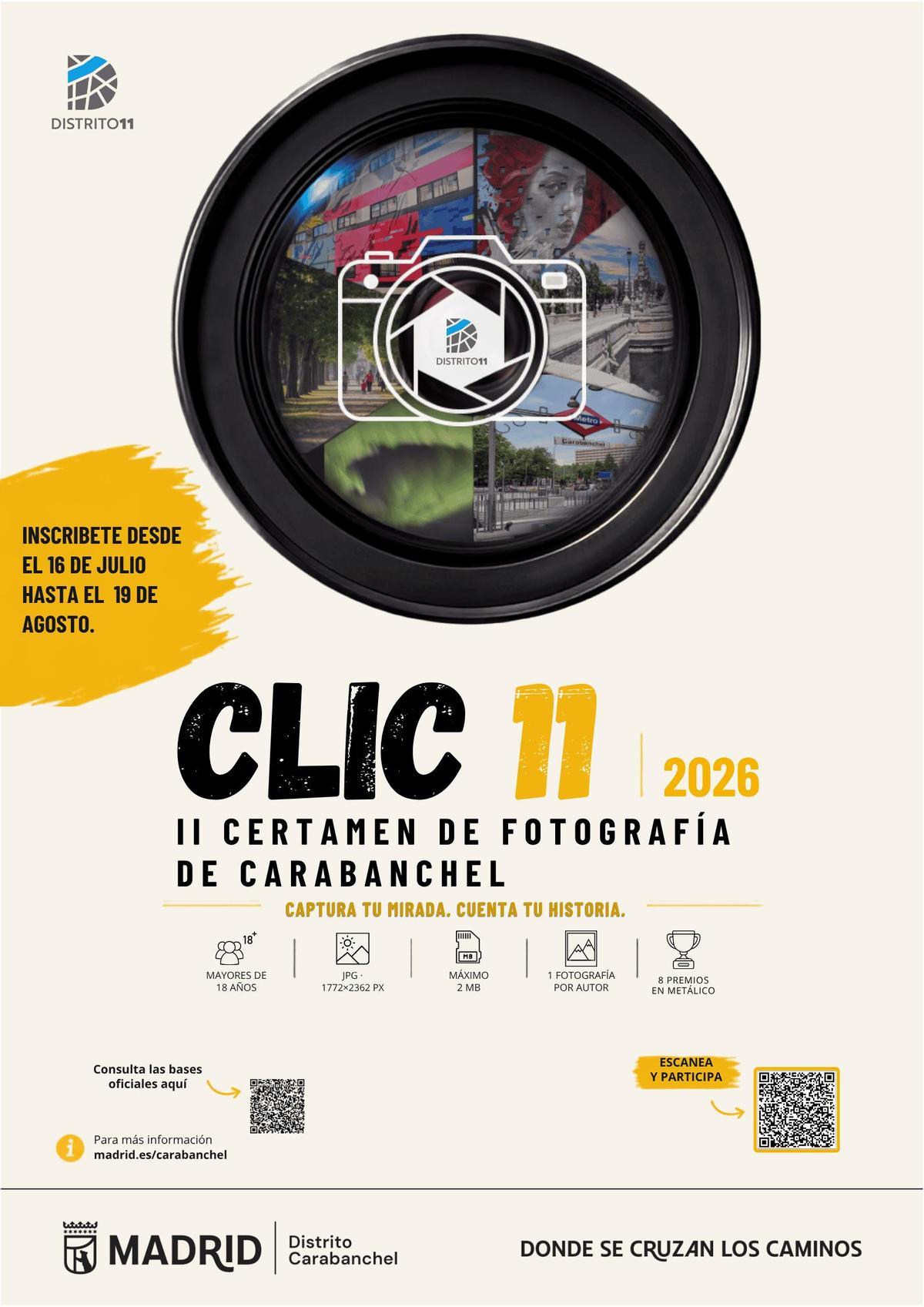 Clic 11, II certamen de fotografía, Carabanchel