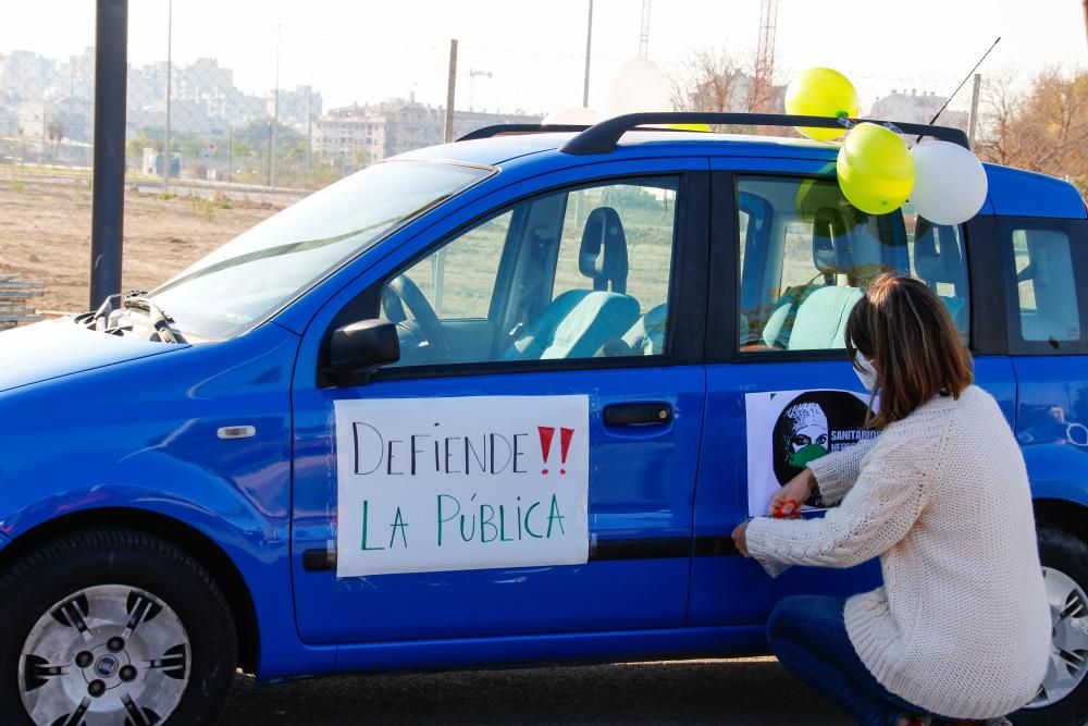 Una marcha teñida de verde y blanco para defender "el bien común"