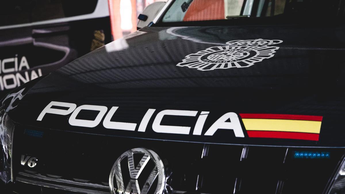 Un vehículo de la Policía Nacional.