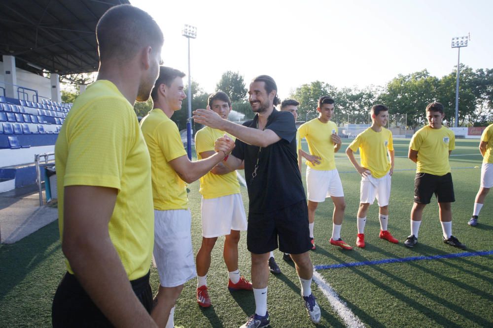 Primer entrenament del Banyoles de la pretemporada