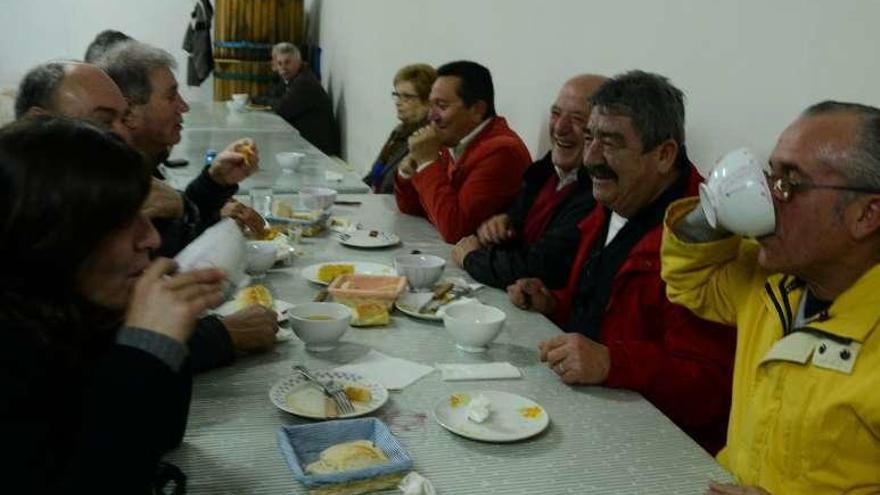 Uno de los tradicionales furanchos en O Morrazo. // Gonzalo Núñez