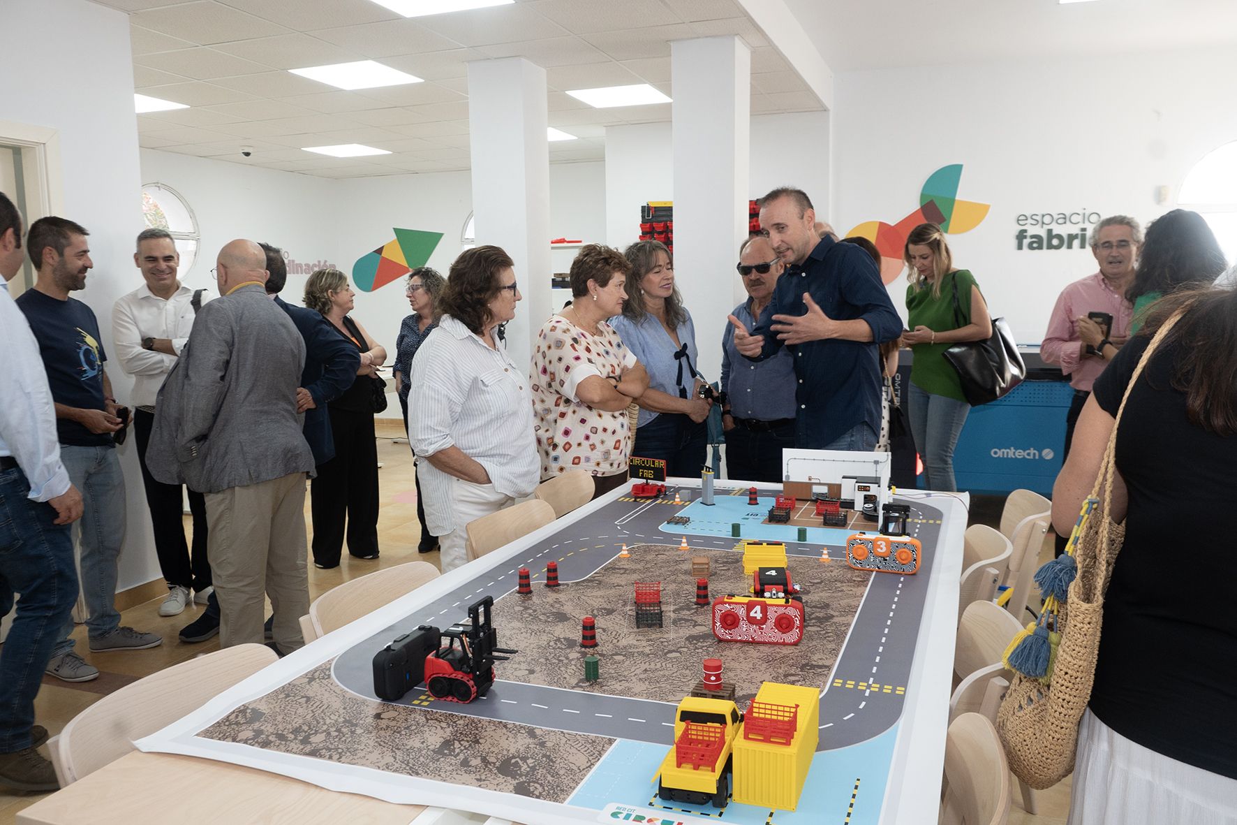 Inauguración del nuevo Centro Circular FAB en Alcuéscar