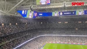 Pitada descomunal del Bernabeu tras el Madrid 1-1 Girona. Pasaron de la cólera contra sus jugadores a la ira contra el árbitro