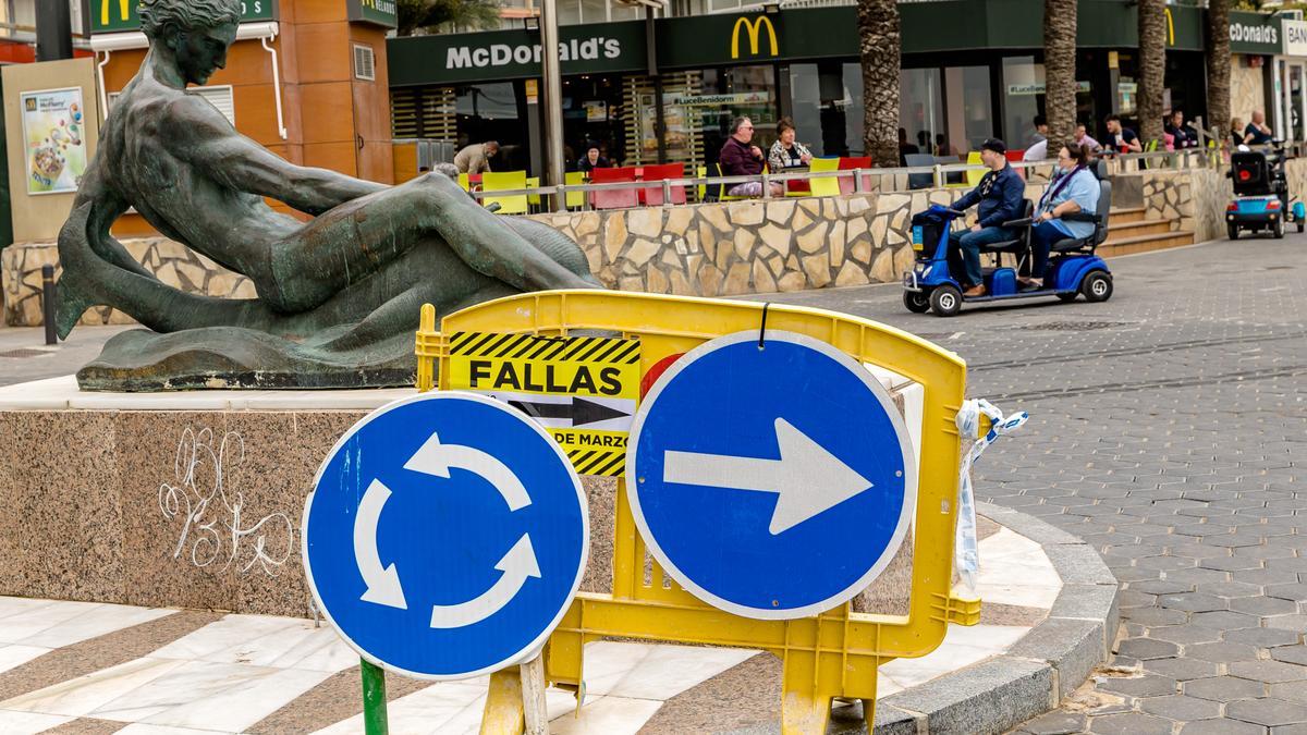 Cortes de calles y desvío de tráfico en la zona del Rincón.