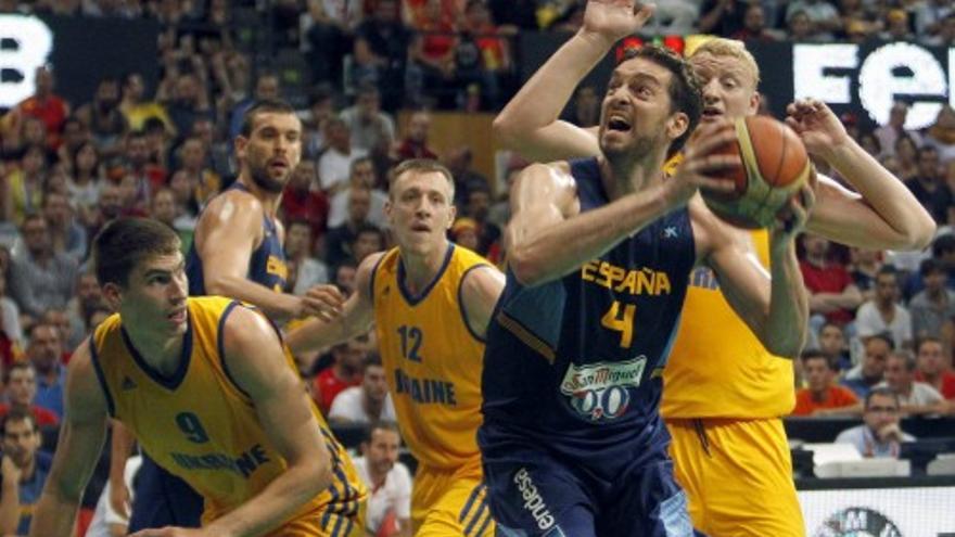 Amistoso Mundobasket: España-Ucrania