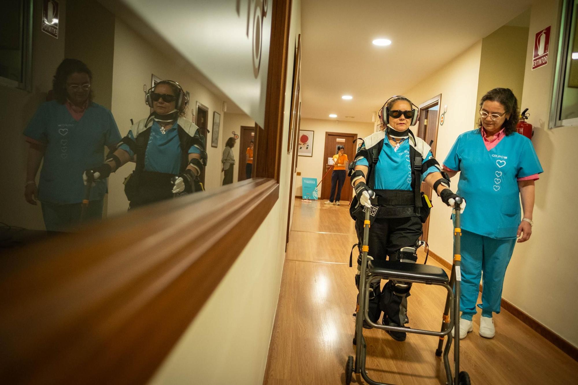 Traje Max, el traje que simula el envejecimiento