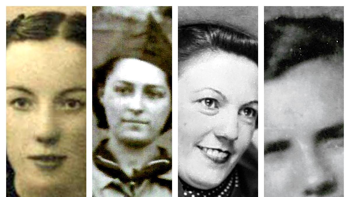 Les quatre milicianes de les quals se n'ha conservat almenys una imatge