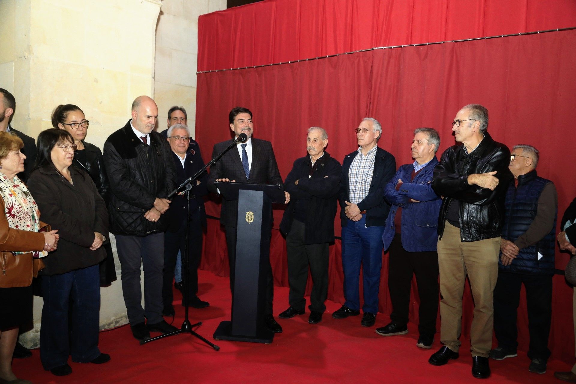 Inauguración del Belén en el Ayuntamiento de Alicante
