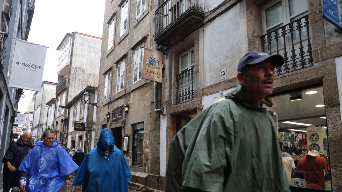 Un frente frío deja este sábado cielos nublados y lluvias en Galicia antes del 'regreso' del verano
