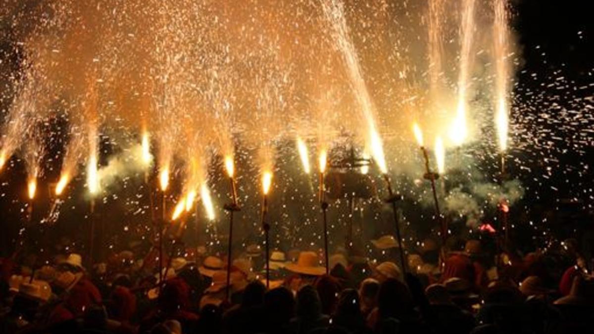 La fiesta del Aquelarre de Cervera congrega a unas 25.000 personas.