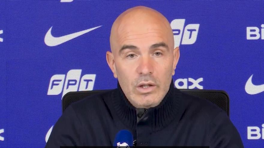 Maresca: "Cuando ganamos al Barcelona y empatamos con el Arsenal, nadie habla de jugadores experimentados"