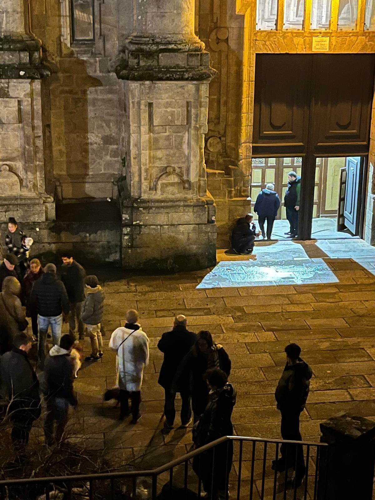 Bendición de animales por San Antón en Santiago