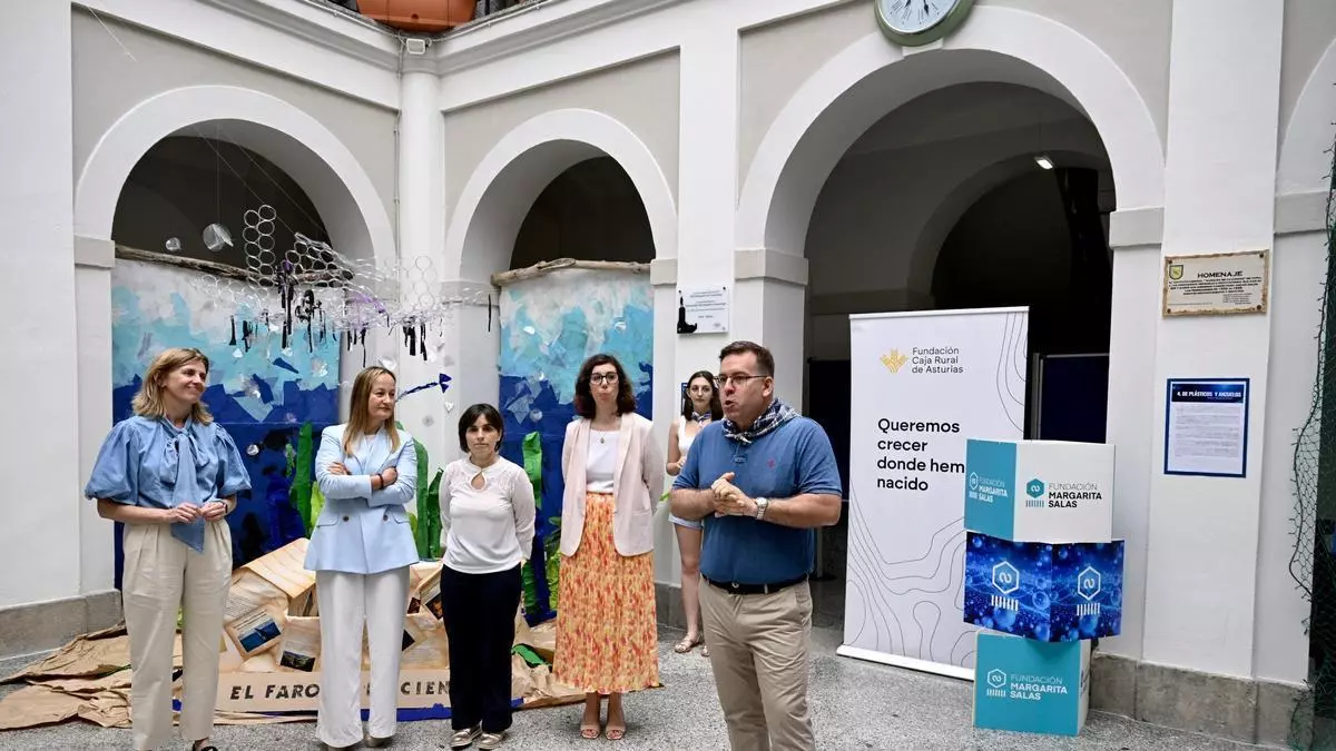 "Art is the sea" sorprende en Tapia: una reflexión artística de los estudiantes sobre el presente y futuro de los océanos