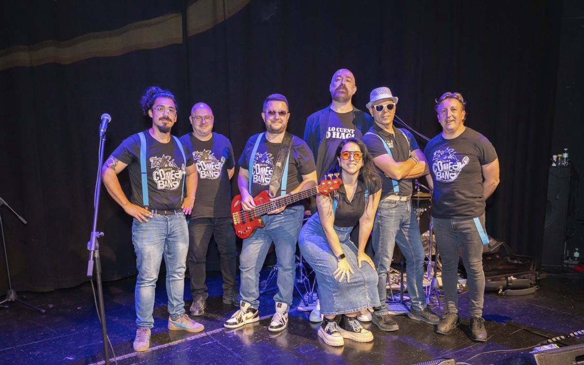 La Ibiza Comedy Band, junto a Goyo Jiménez.