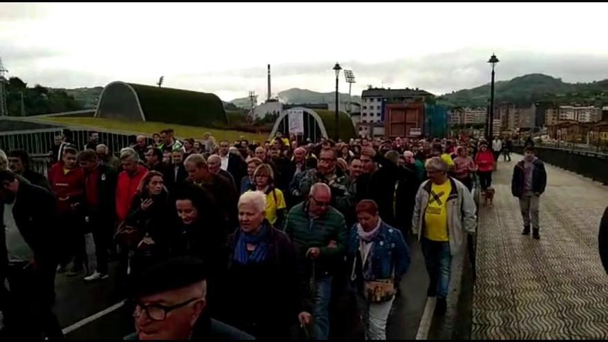 Protesta por las obras del soterramiento