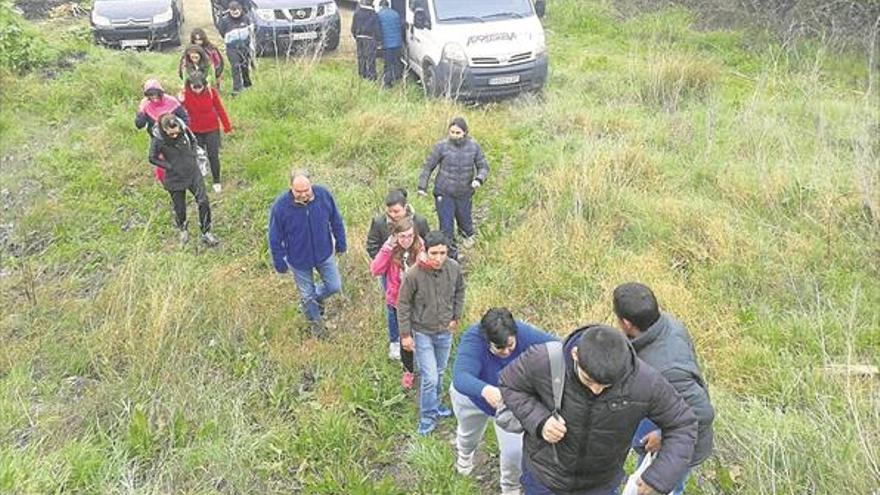 Niños limpian los ríos Zújar, Ortigas y Ruecas