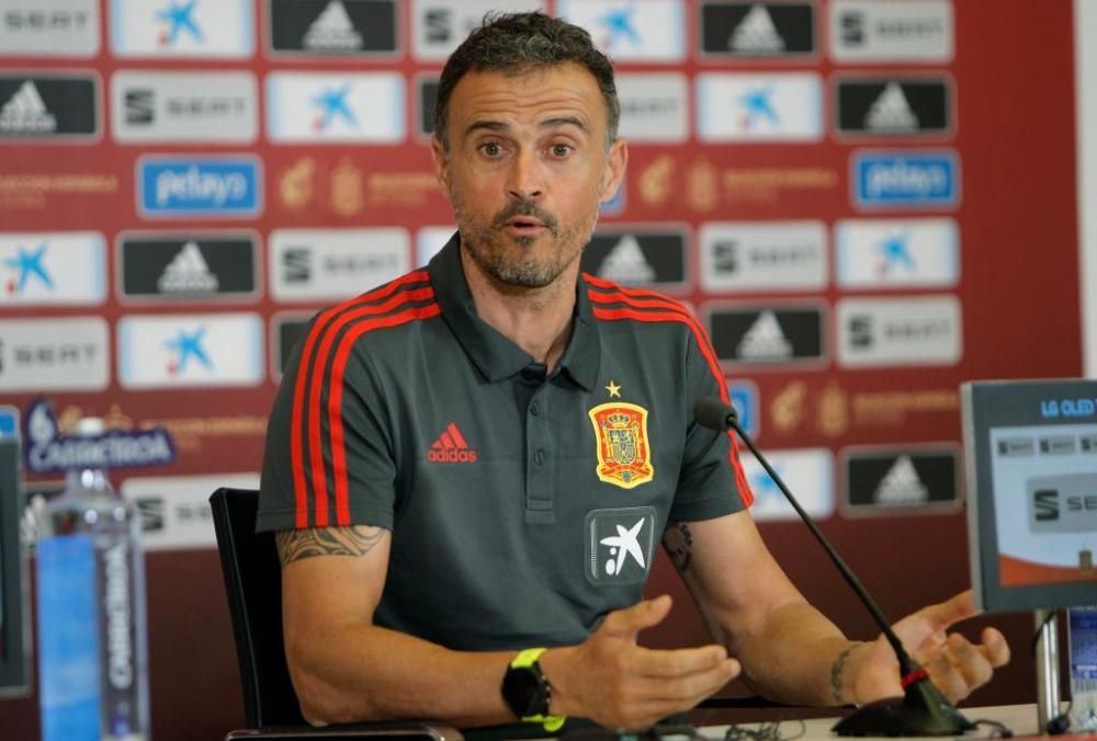 Así fue el paso de Luis Enrique por la Selección