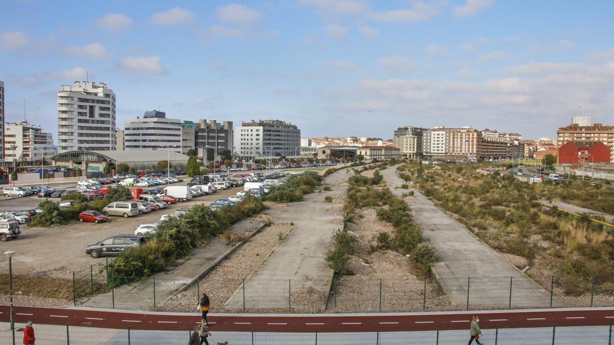 Terrenos del plan de vías.