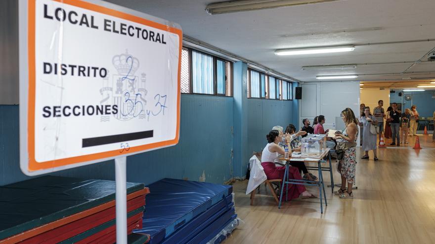 Elecciones 23J | Ambiente electoral en los colegios electorales de Arinaga y Sardina del Sur