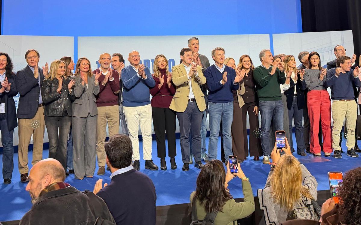 Imagen del acto celebrado por el PP.