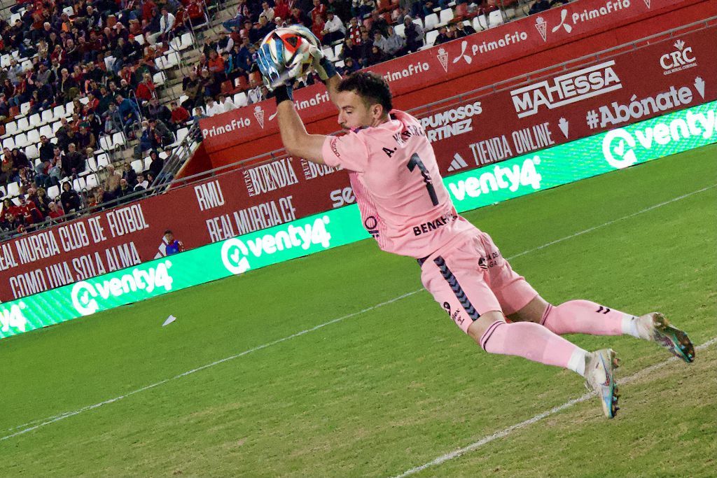 Así ha sido el partido entre el Málaga y el Real Murcia en imágenes