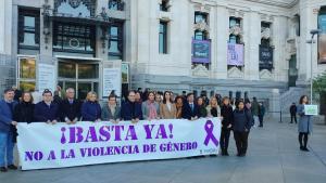 La Corporación de Cibeles se une contra la violencia machista