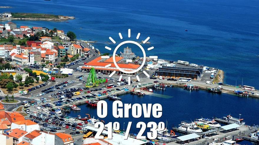 El tiempo en O Grove: previsión meteorológica para hoy, miércoles 5 de agosto