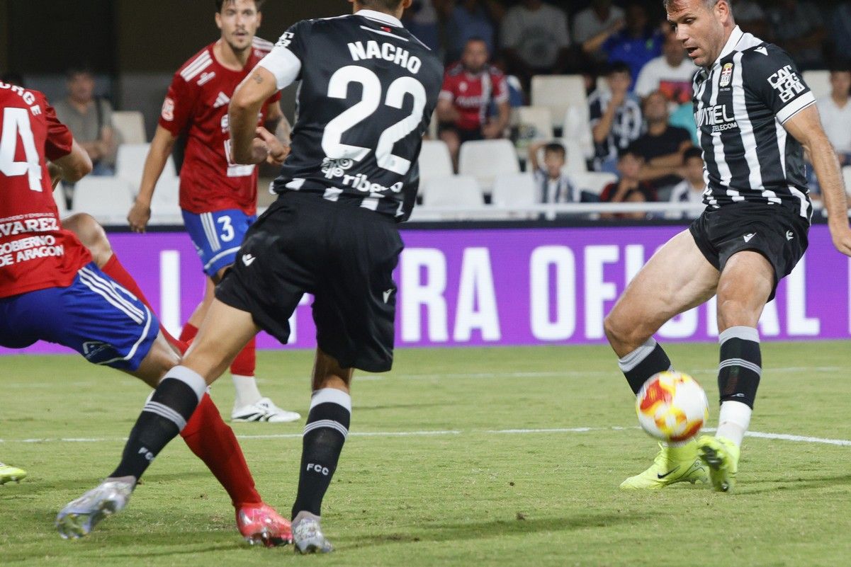 La victoria del FC Cartagena sobre el Tarazona, en imágenes