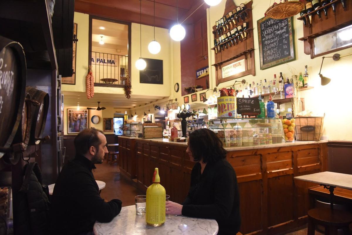 Interior de Bodega La Palma.