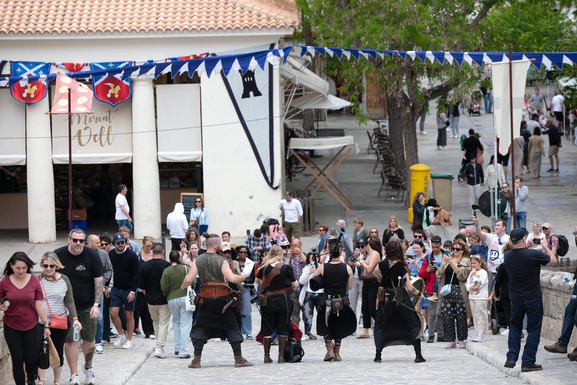 Imágenes de la Feria Medieval de Ibiza este sábado