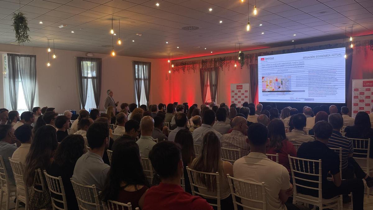 Un momento de la presentación del Grupo Lobe.