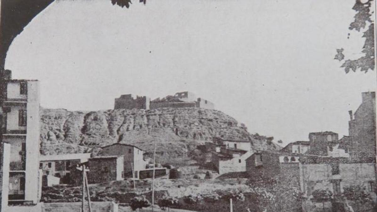 El fortí de santa Isabel al cim del Puigterrà
