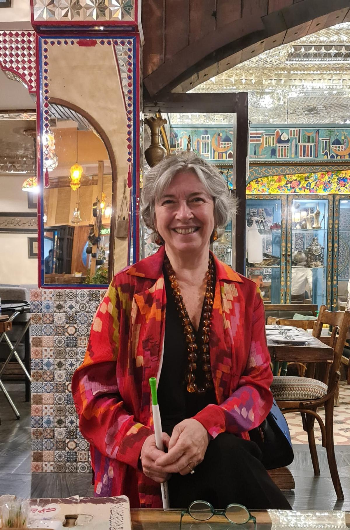 Yolanda Soler Onís, en Jordania.