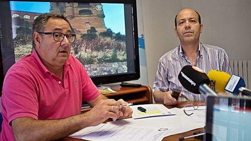 Manuel Vega, exedil de Fomento del PP, y José Manuel Salvador, exedil de Urbanismo.