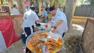 Sueca enciende los fogones del Concurso Internacional de Paella
