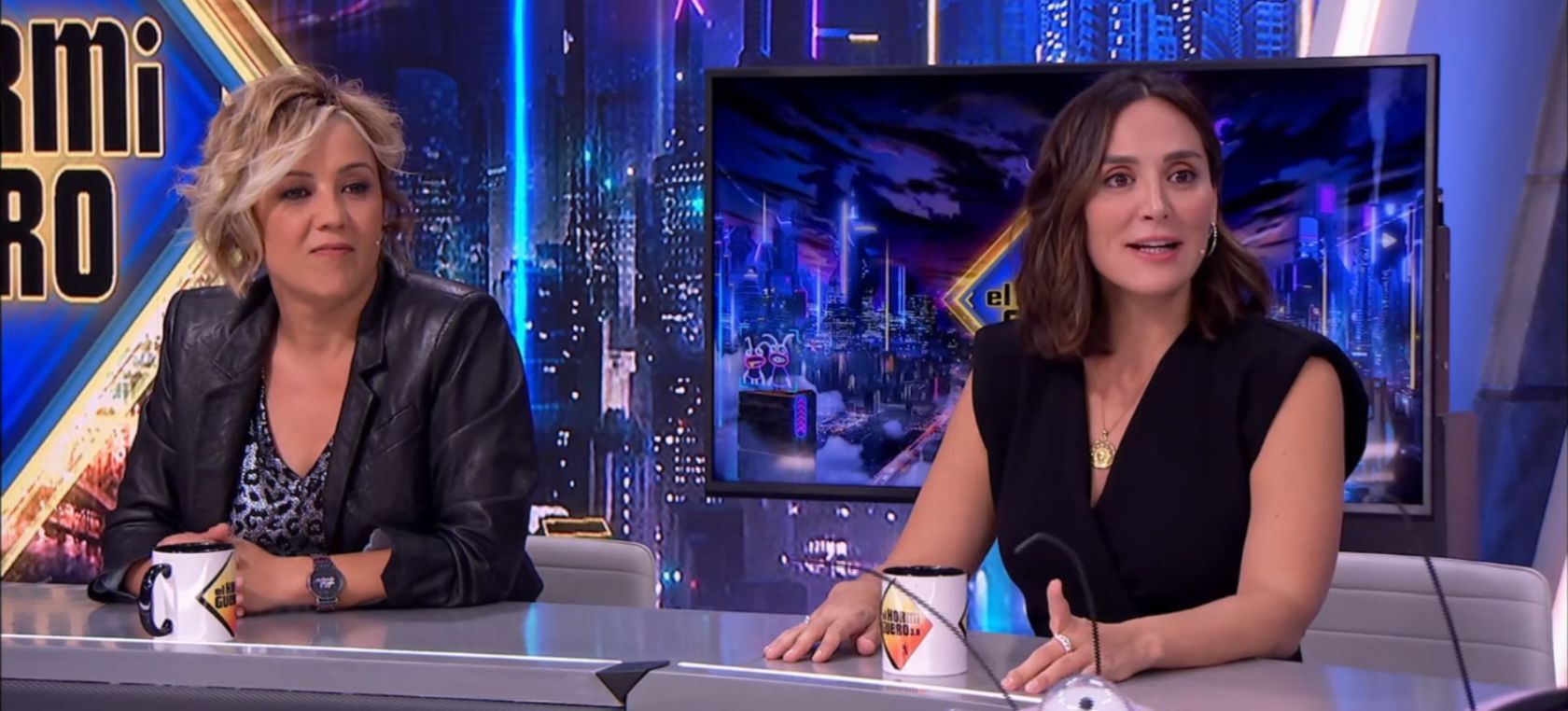 Cristina Pardo y Tamara Falcó en 'El Hormiguero'