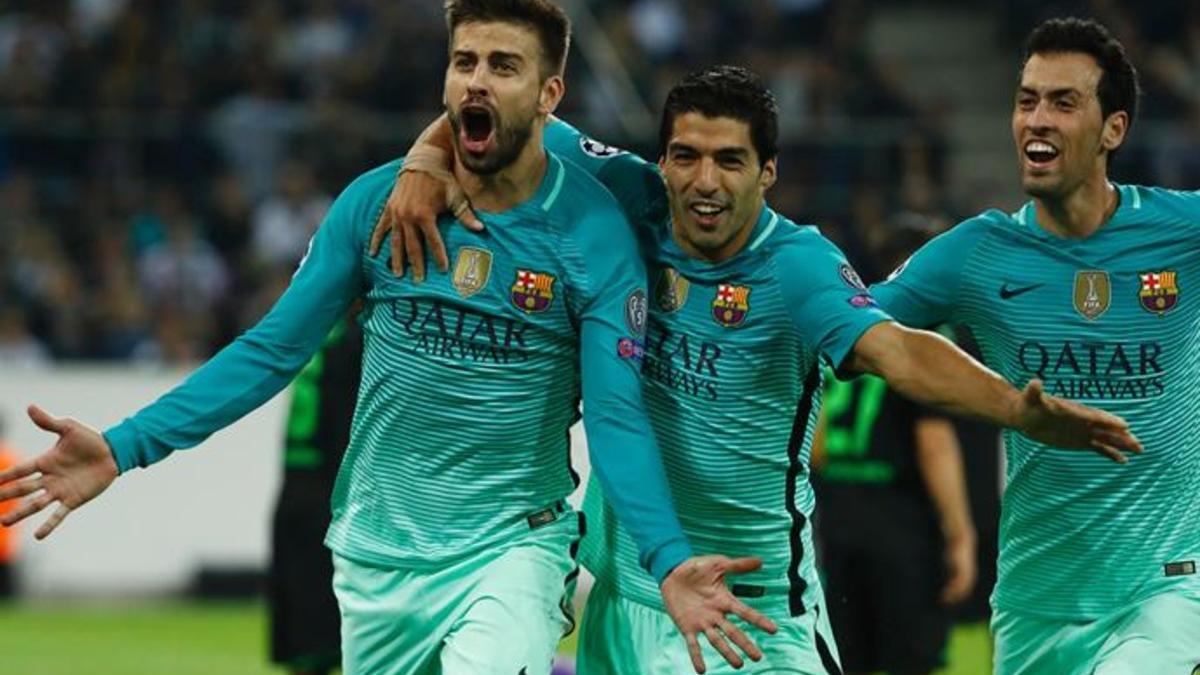 Busquets es el que más juega, seguido de Luis Suárez y Gerard Piqué